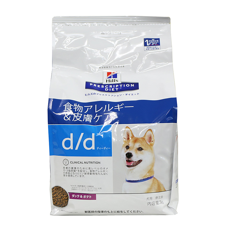 犬用　d/d（ダック&ポテト）食物アレルギー＆皮膚ケア